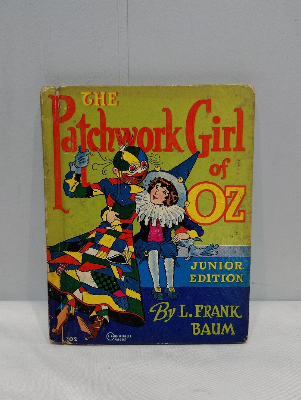The Patchwork Girl of Oz Book L Frank Baum Junior Edition No 302